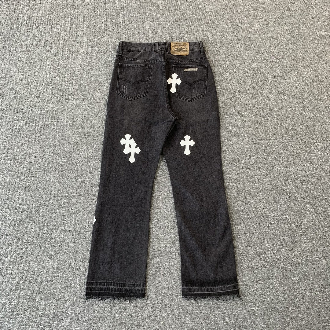 Pantalon en jean Chrome Hearts