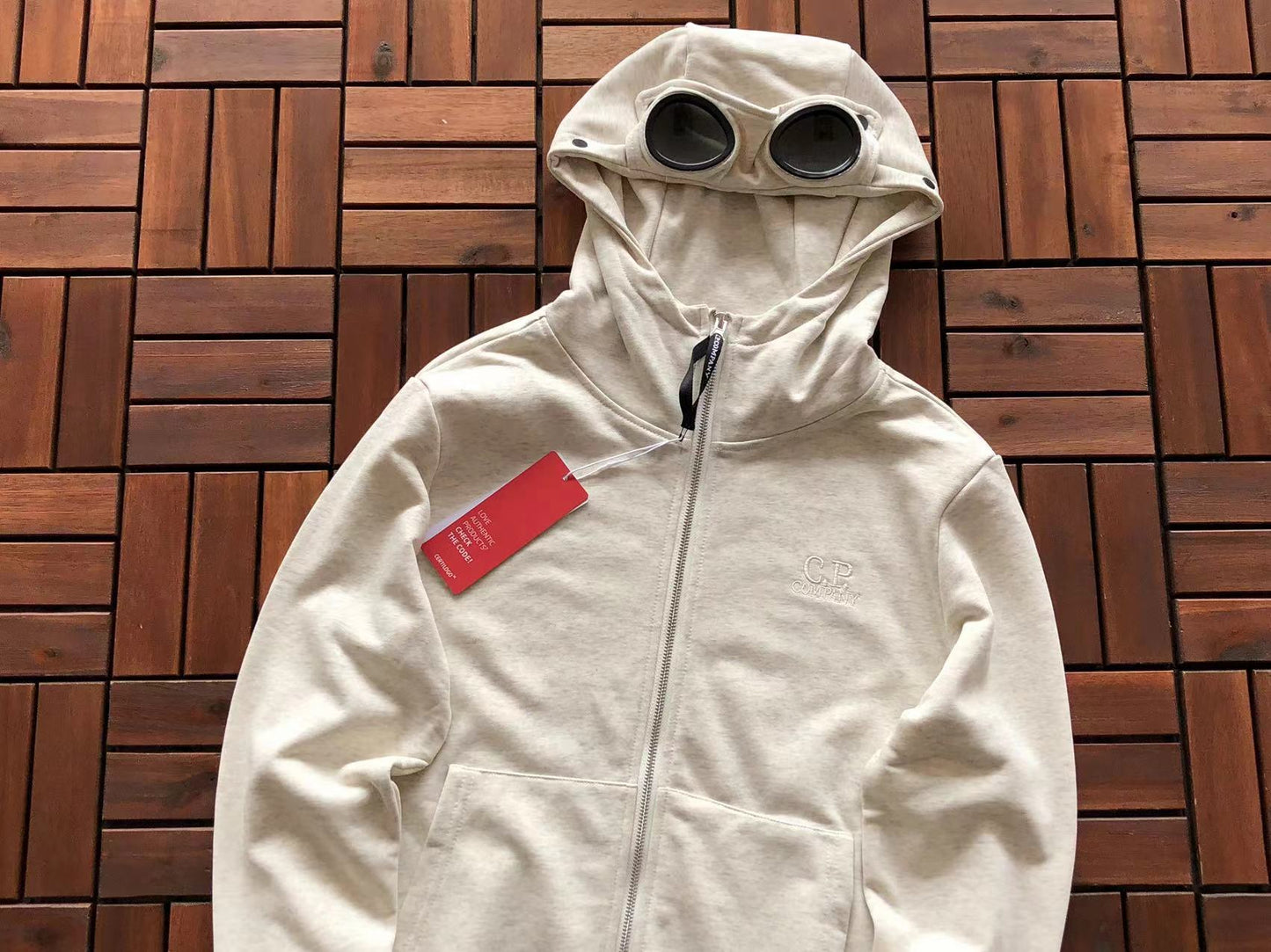 C.P. Company Sweat à capuche zippé