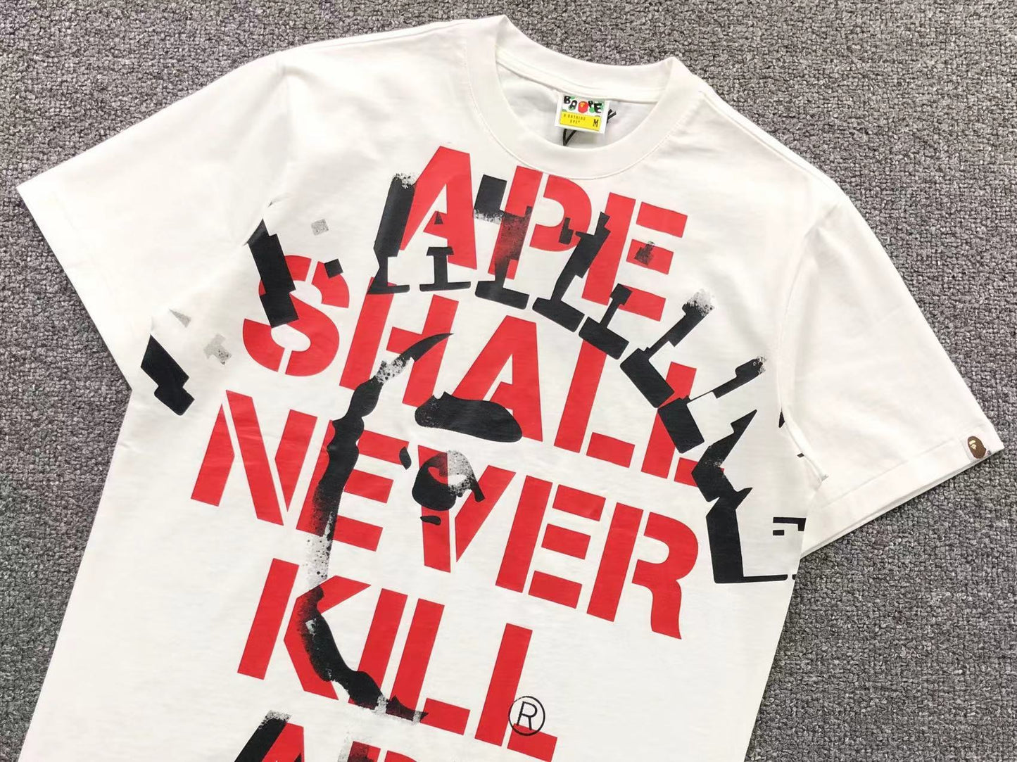 T-shirt Bape