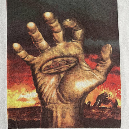 T-shirt blanc Corteiz Hand