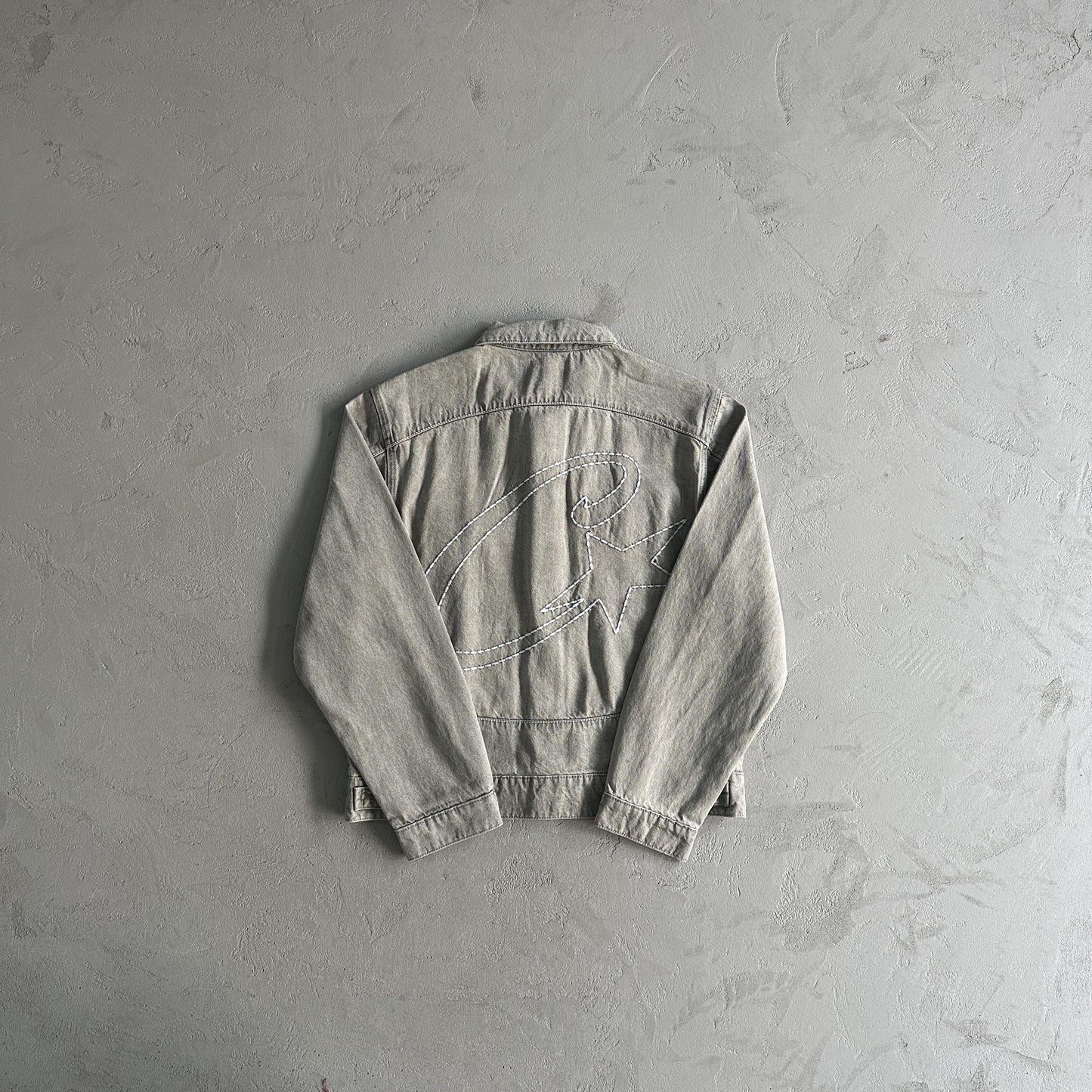 Corteiz Veste en Jean Gris