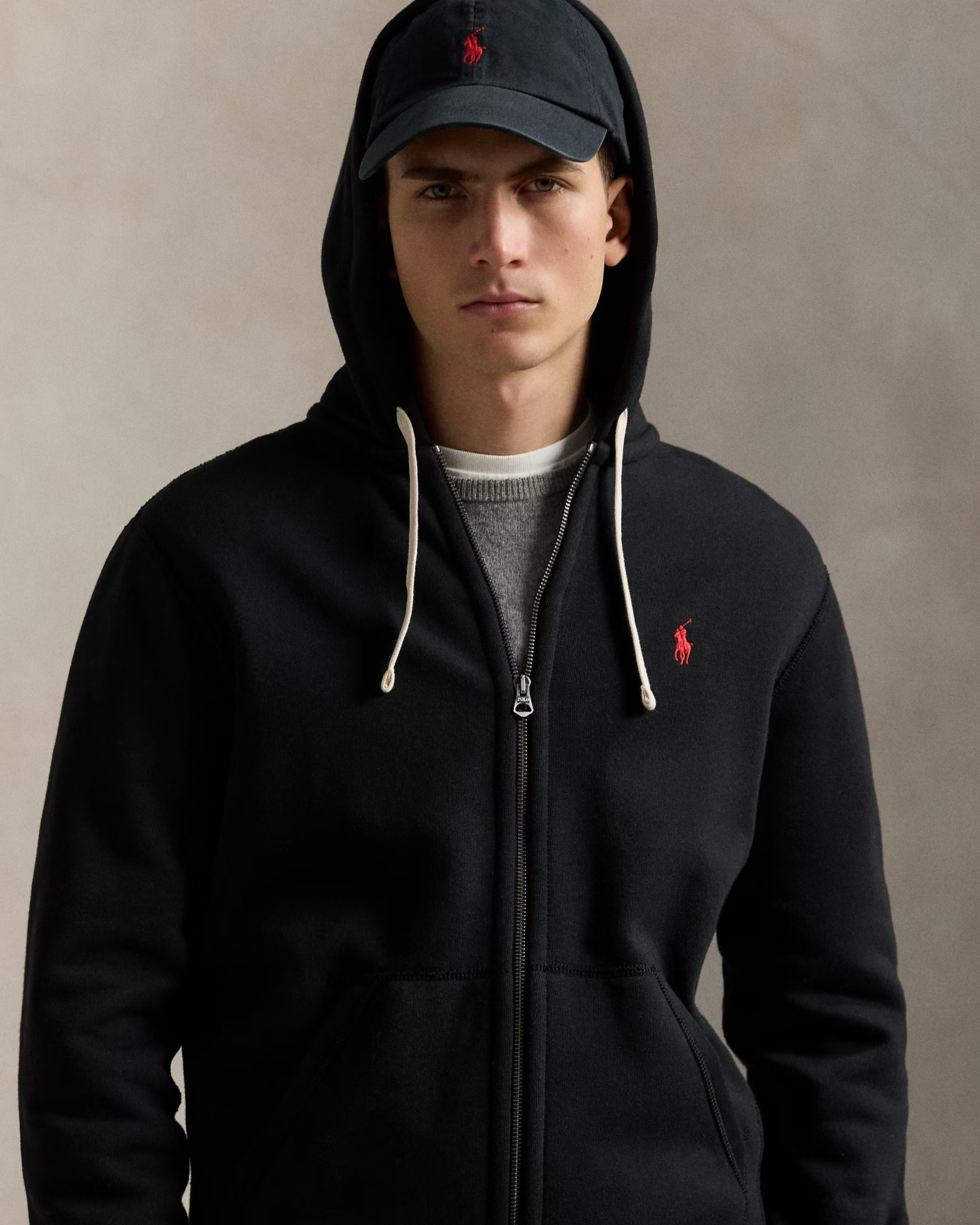 Sweat à capuche zippé Ralph Lauren