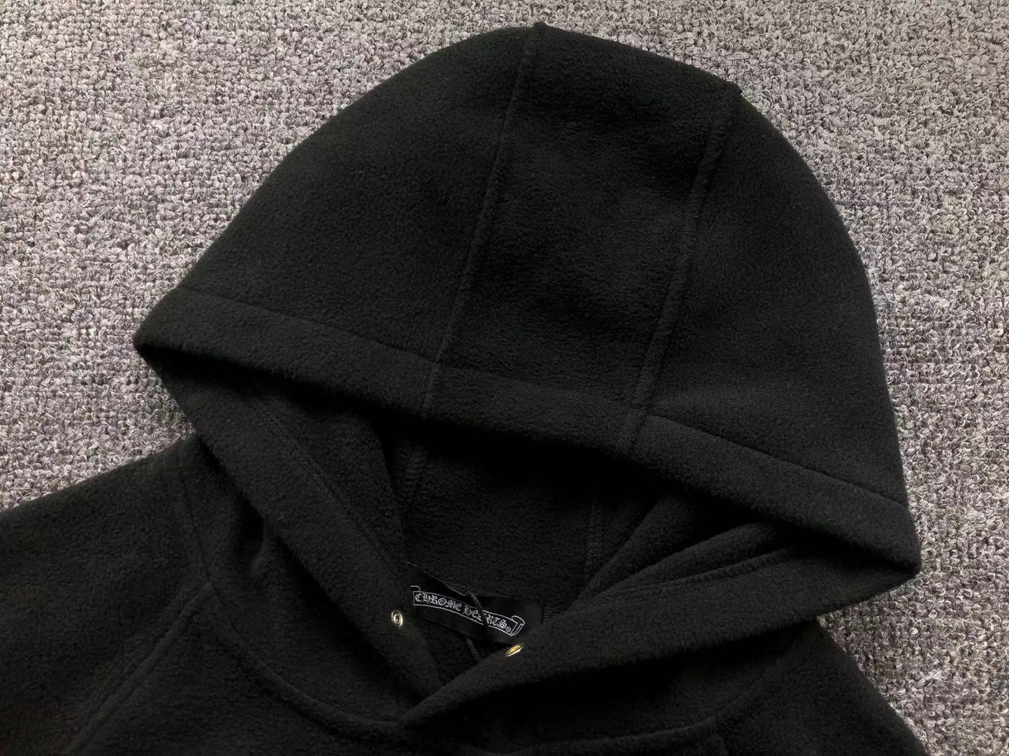 Sweat à capuche polaire Chrome Hearts