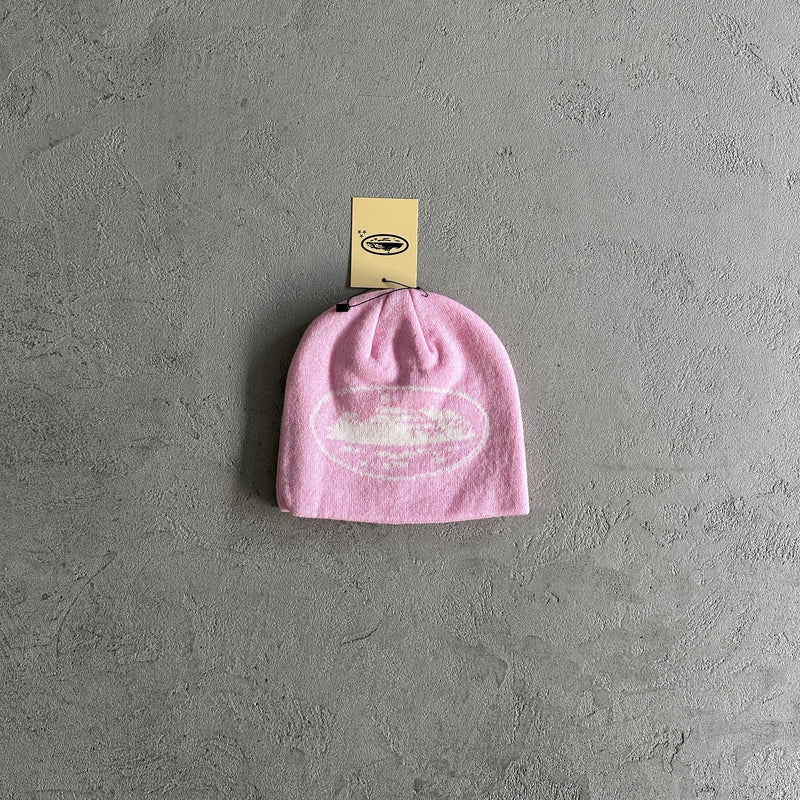 Corteiz Demon Beanie- Beige Hat