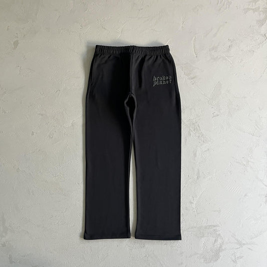 Pantalon de survêtement coupe droite Broken P noir