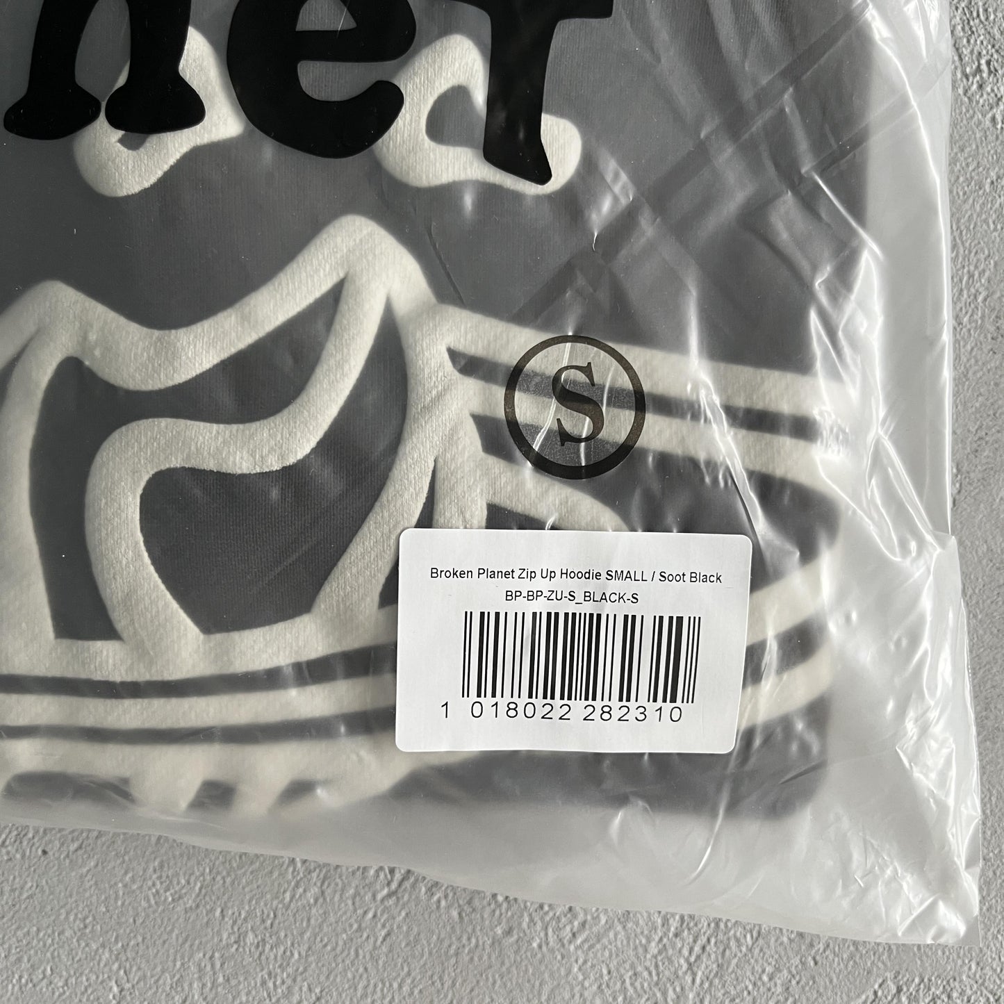 Sweat à capuche zippé double Broken P