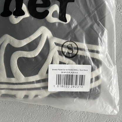 Sweat à capuche zippé double Broken P