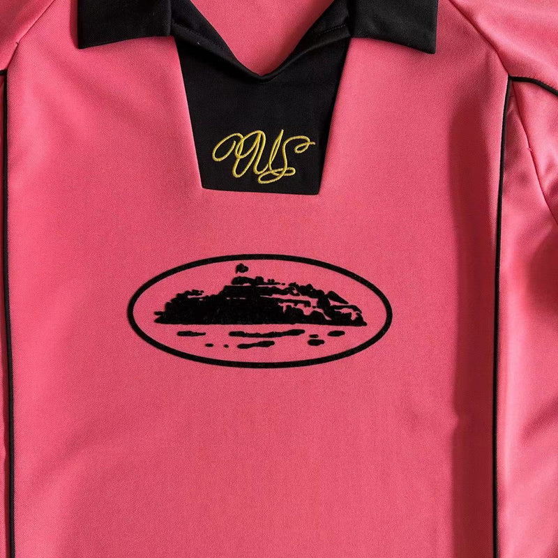 Corteiz Talismo Football Jersey -Pink