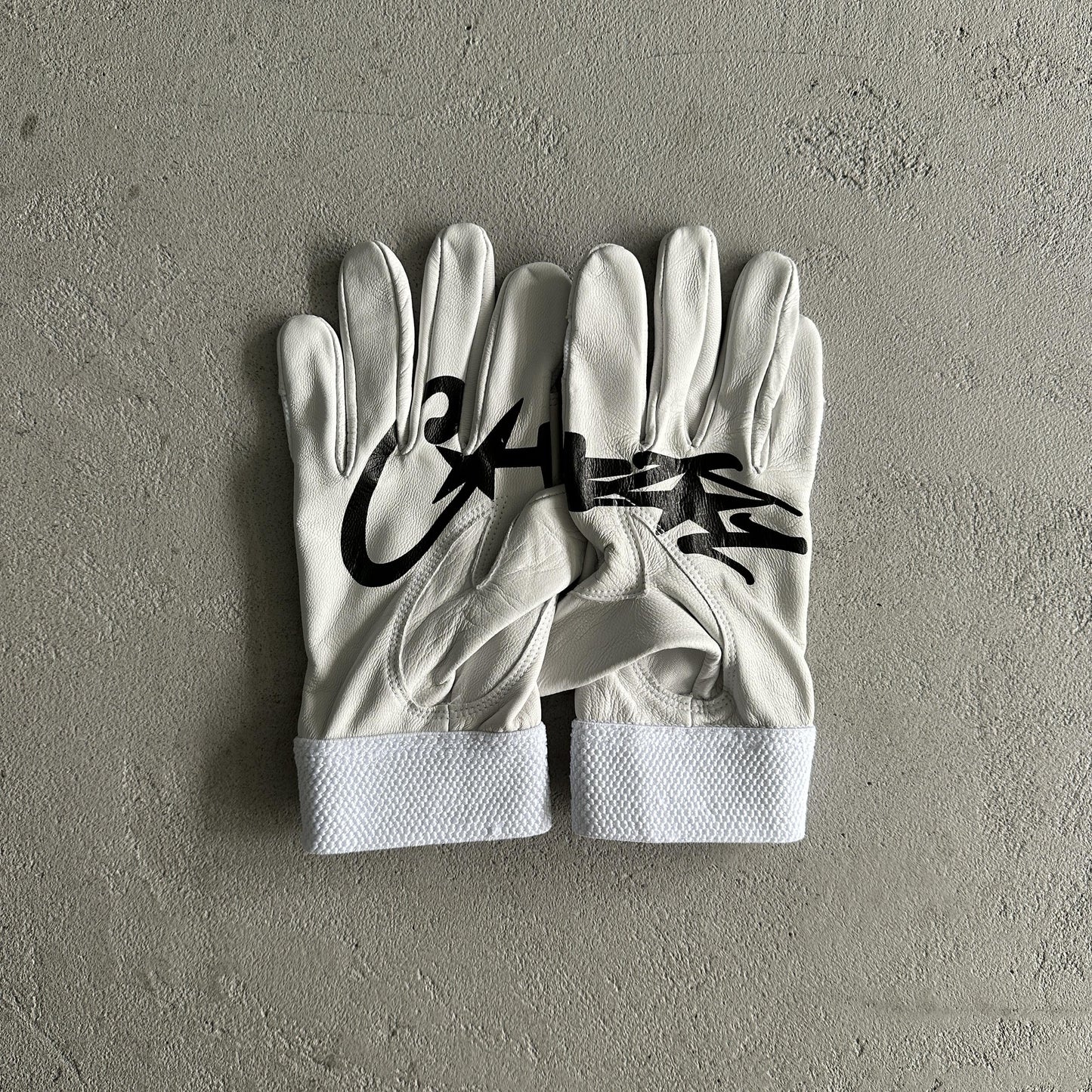 Gants en cuir Corteiz