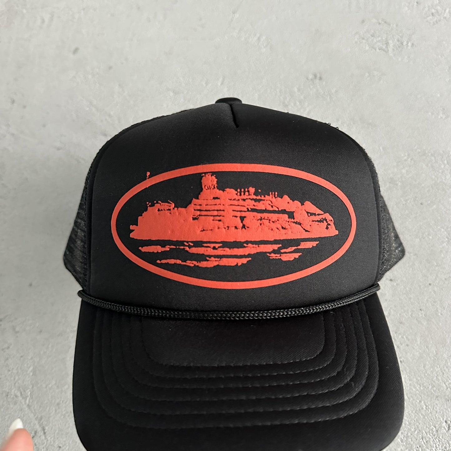 Casquette de camionneur en mousse imprimée Corteiz