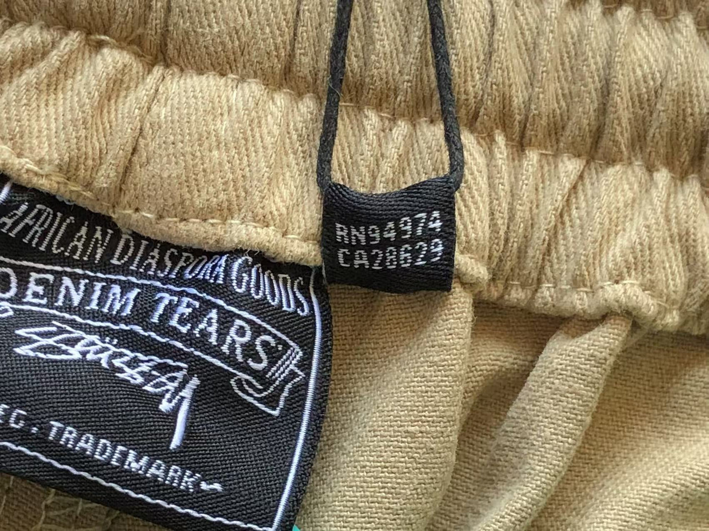 Shorts Denim Tears x Stussy