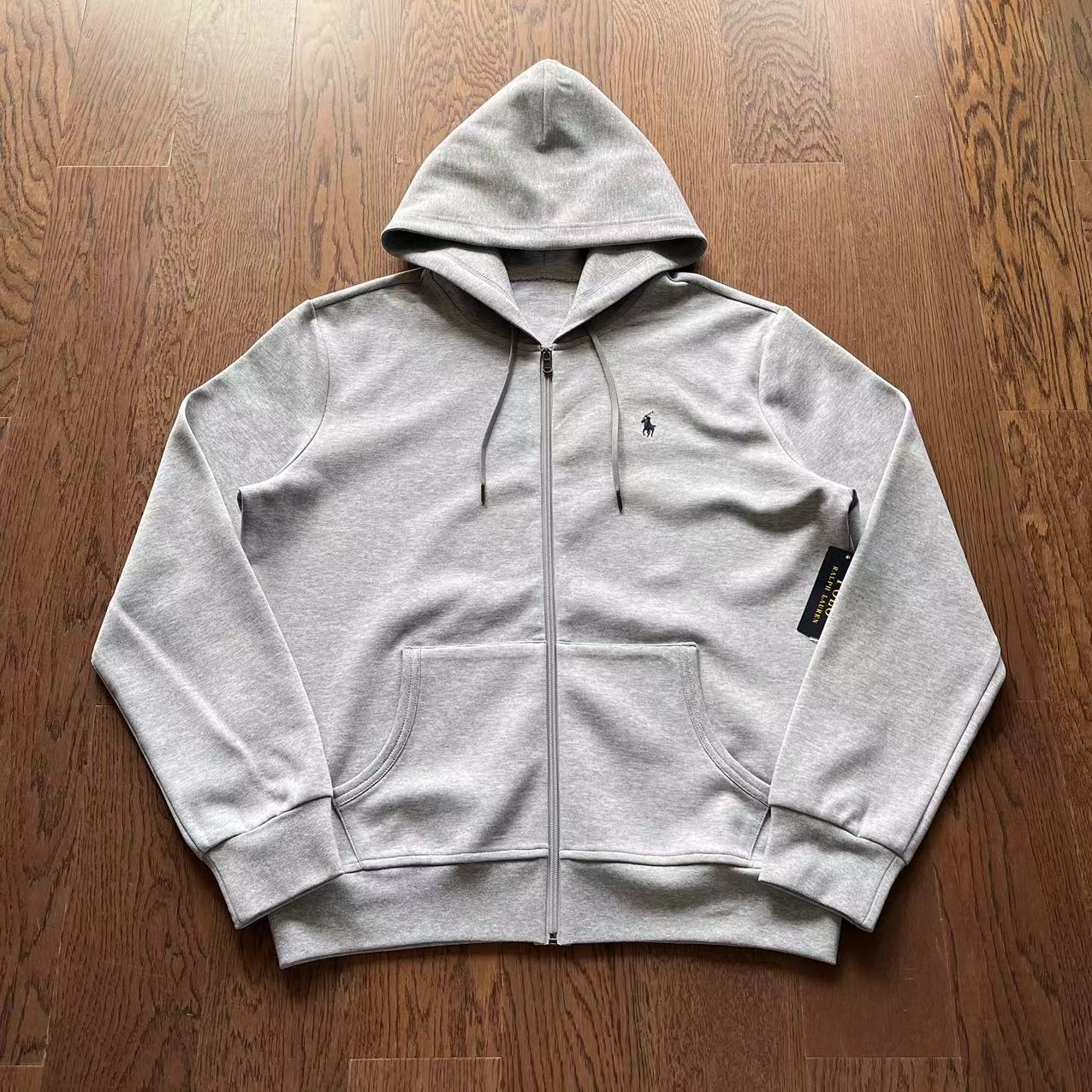 Nouveau sweat à capuche zippé basique Ralph Lauren