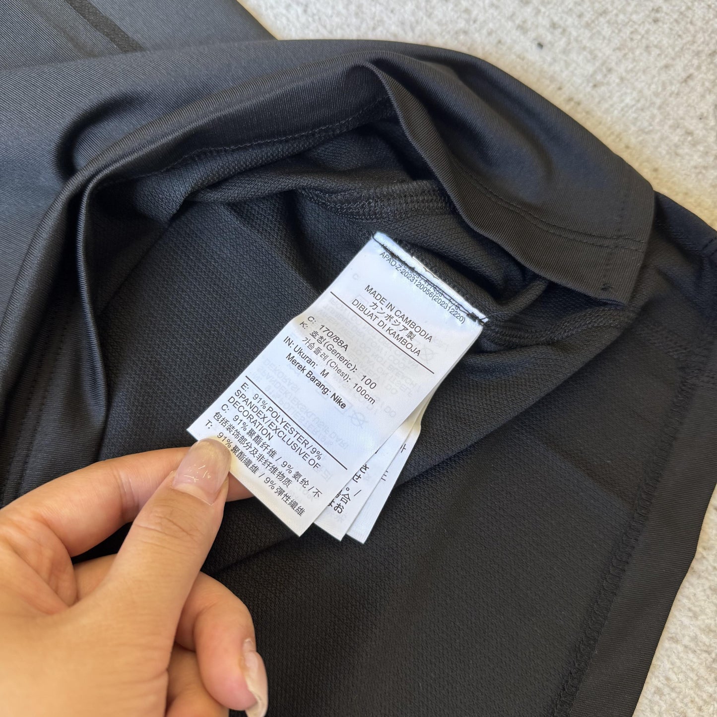 Haut à manches longues Nike x Nocta