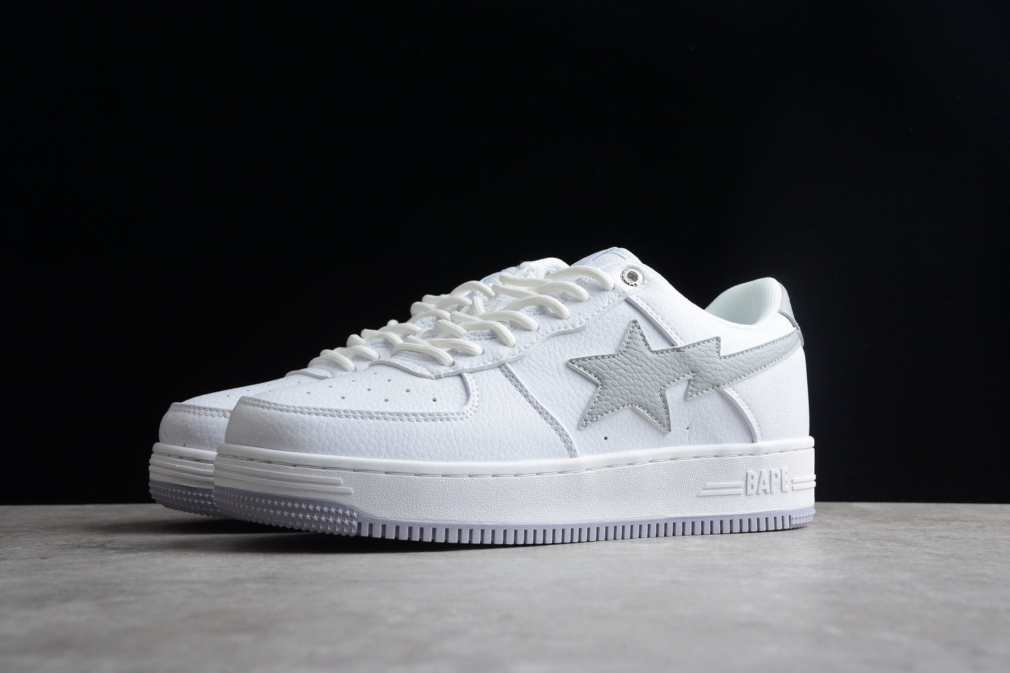 Bape Sta JJJJound Gris et Blanc