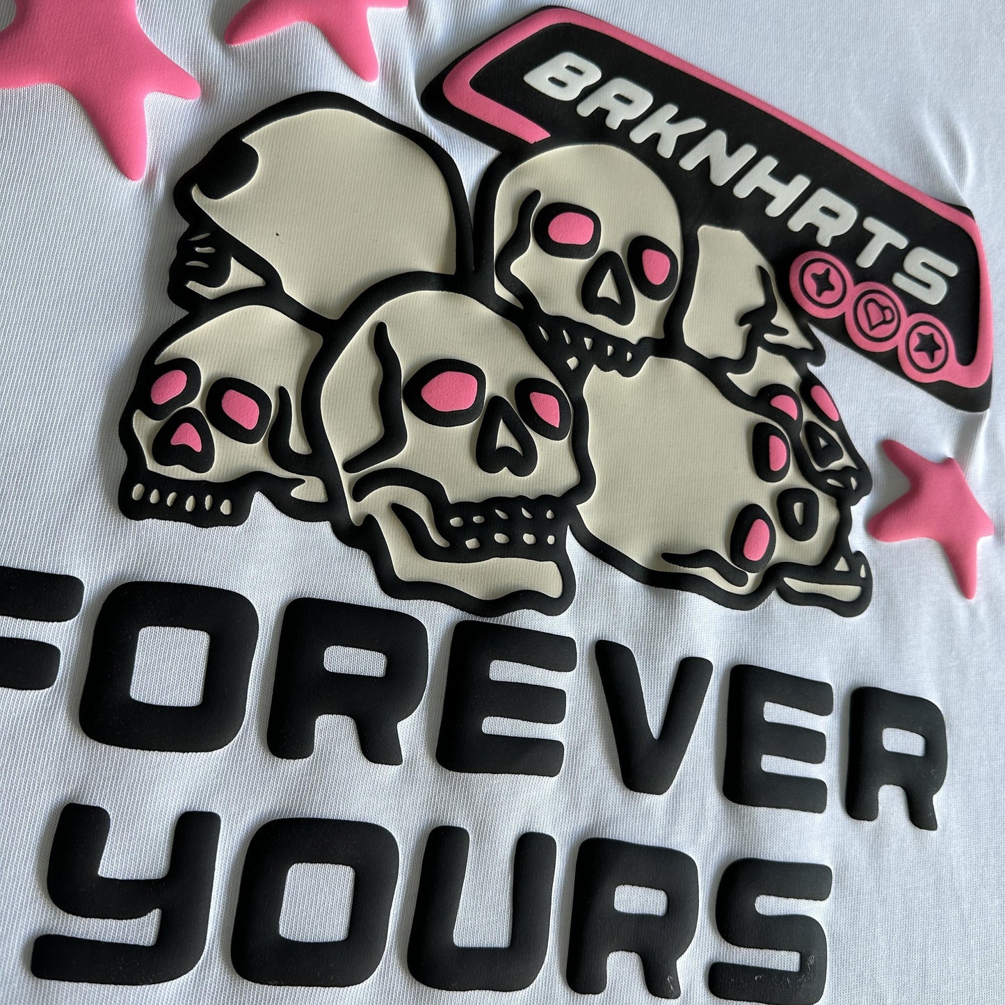 T-shirt cassé P Forever Yours