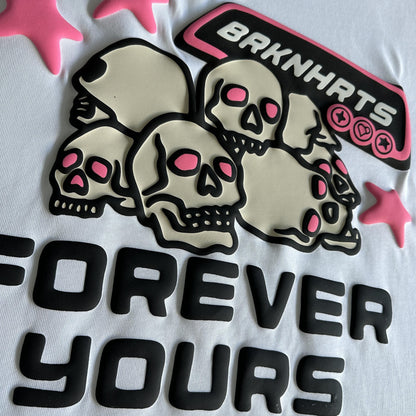 T-shirt cassé P Forever Yours