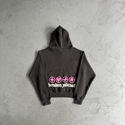 Sweat à capuche « Broken P Hearts Are Made To Be Broken »
