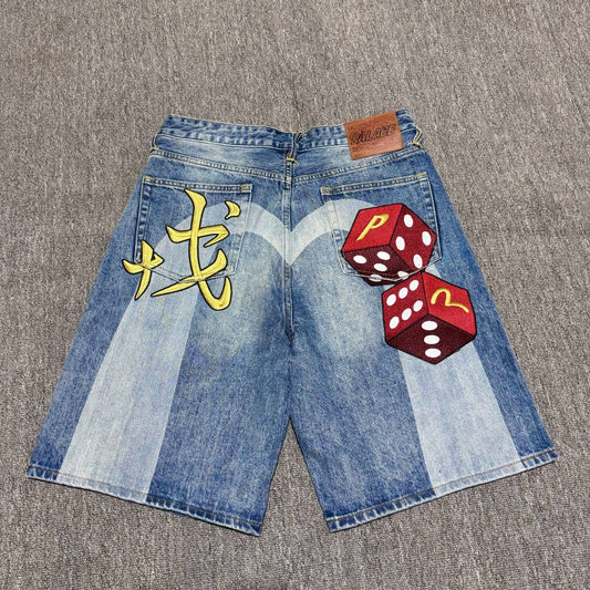 Shorts Evisu x Palace 2+