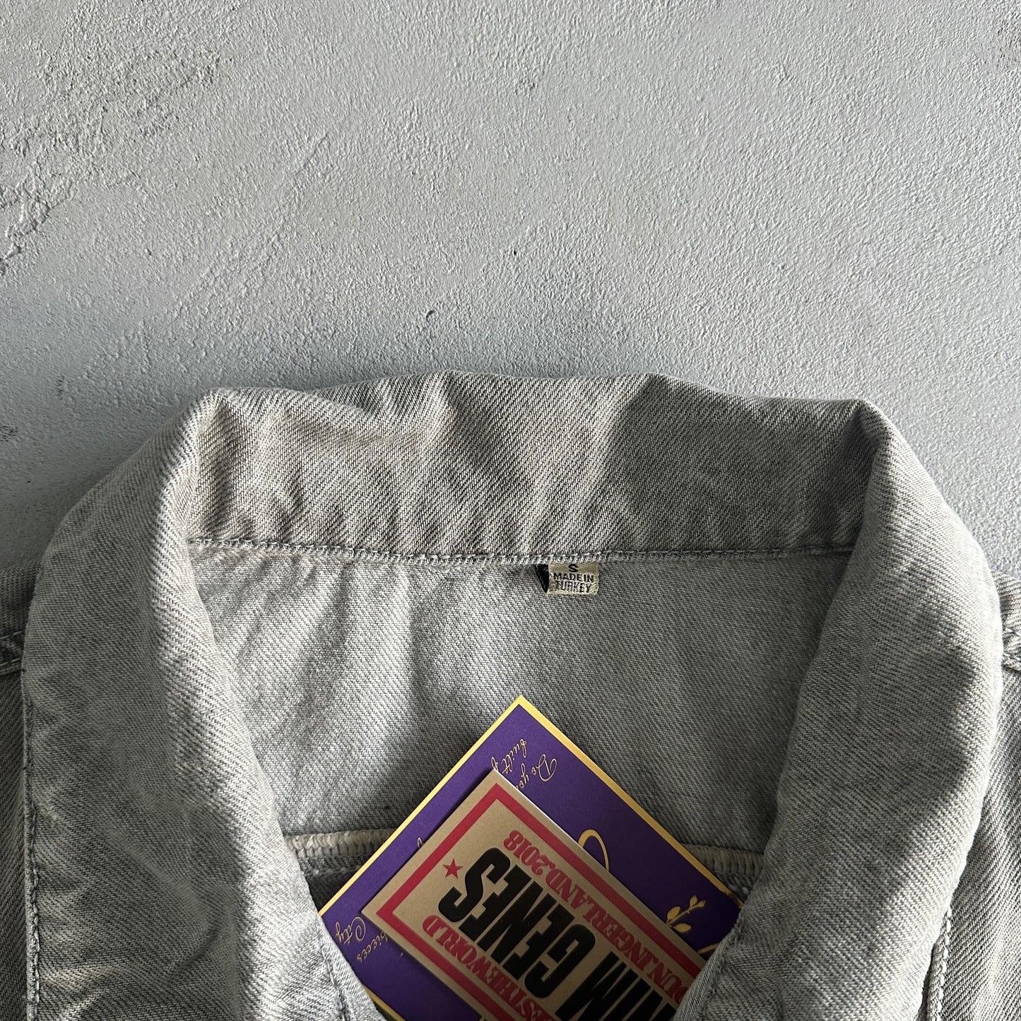 Corteiz Veste en Jean Gris