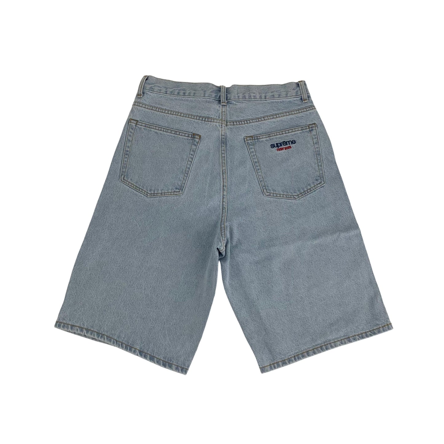 Shorts baggy en jean Supreme