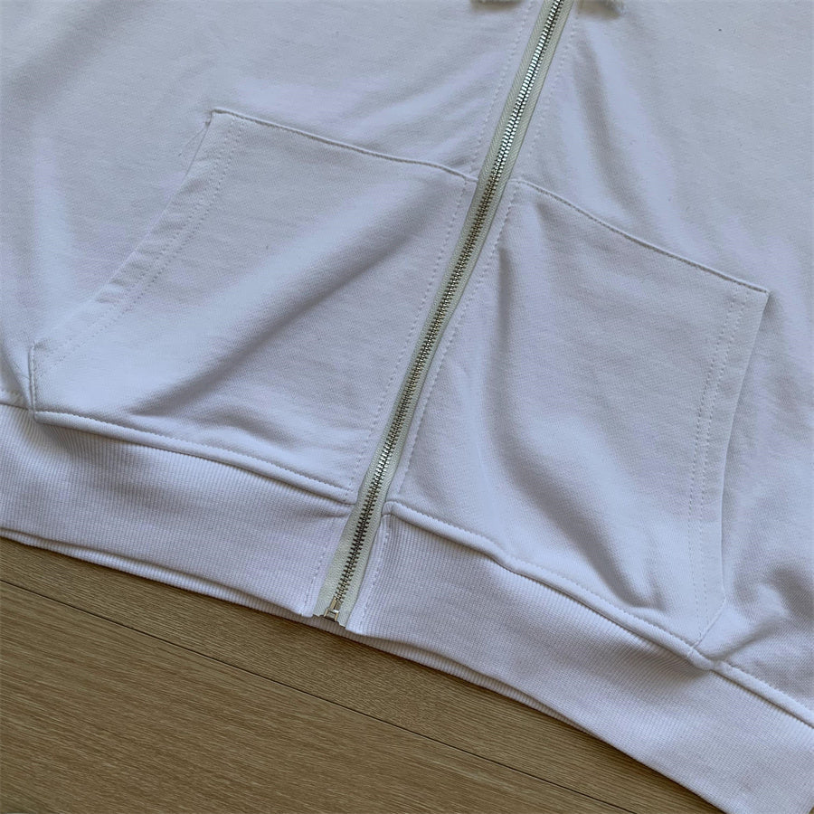 Sweat à capuche zippé Chrome Hearts