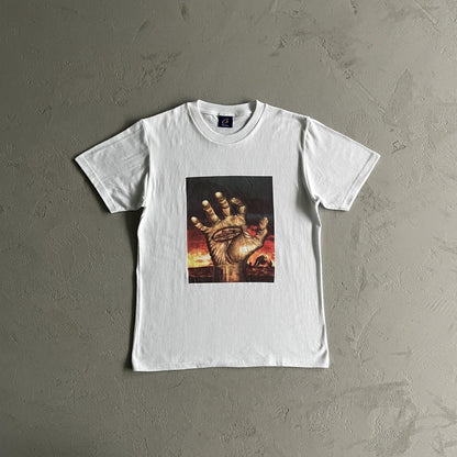 T-shirt blanc Corteiz Hand