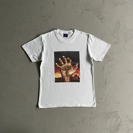 T-shirt blanc Corteiz Hand