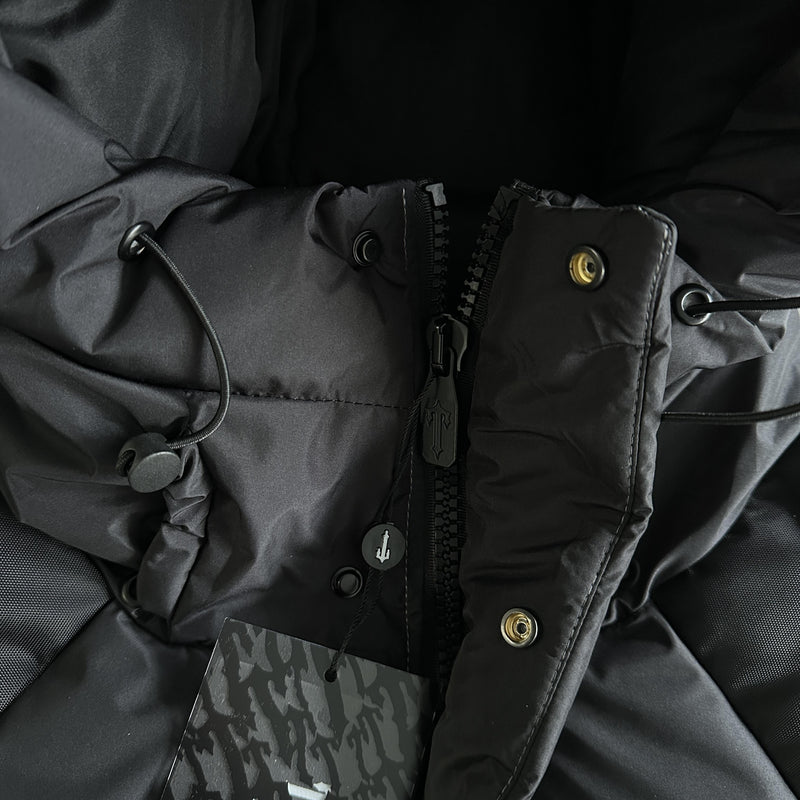 Trapstar Decoded Arch Puffer Jacket Black Gradient
