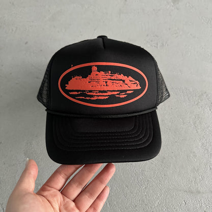 Casquette de camionneur en mousse imprimée Corteiz