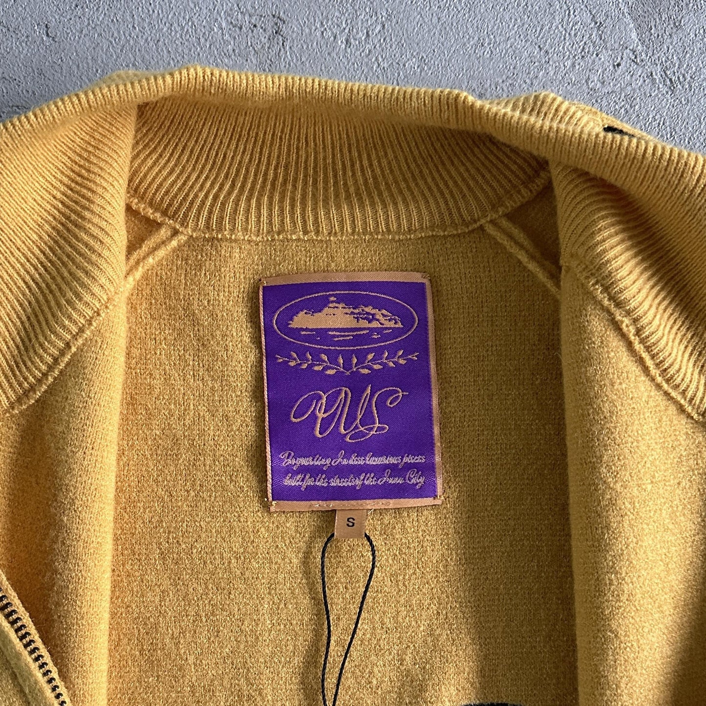 Polaire tricotée zippée Corteiz