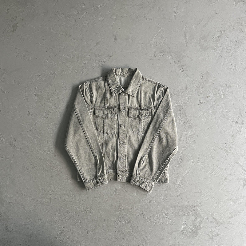 Corteiz Denim Jeans Jacket Grey