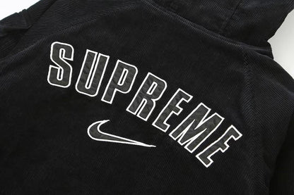 Veste à capuche en velours côtelé Arc Nike x Supreme