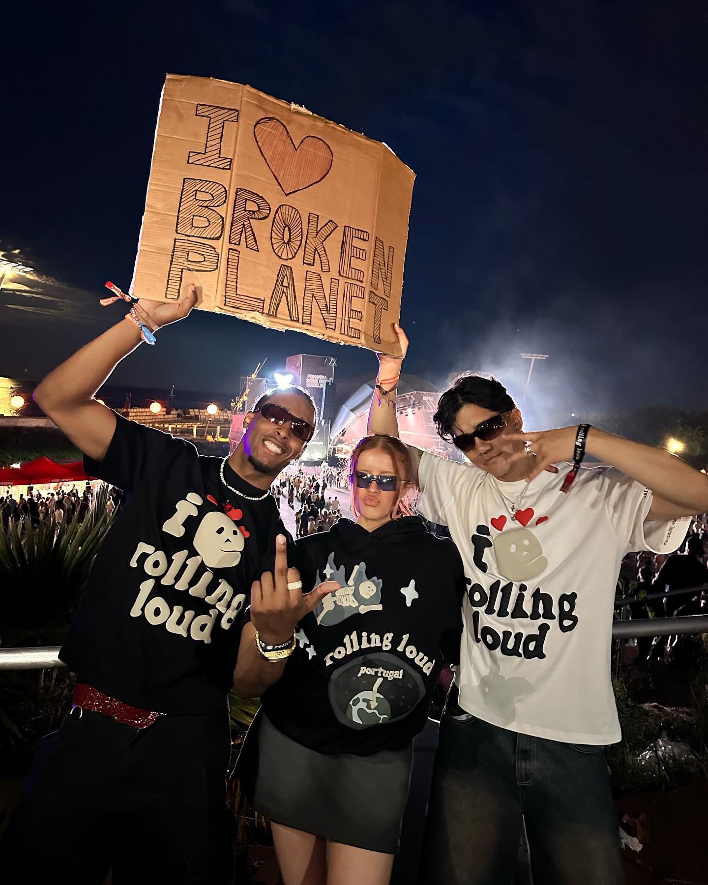 T-shirt du festival de musique Broken P