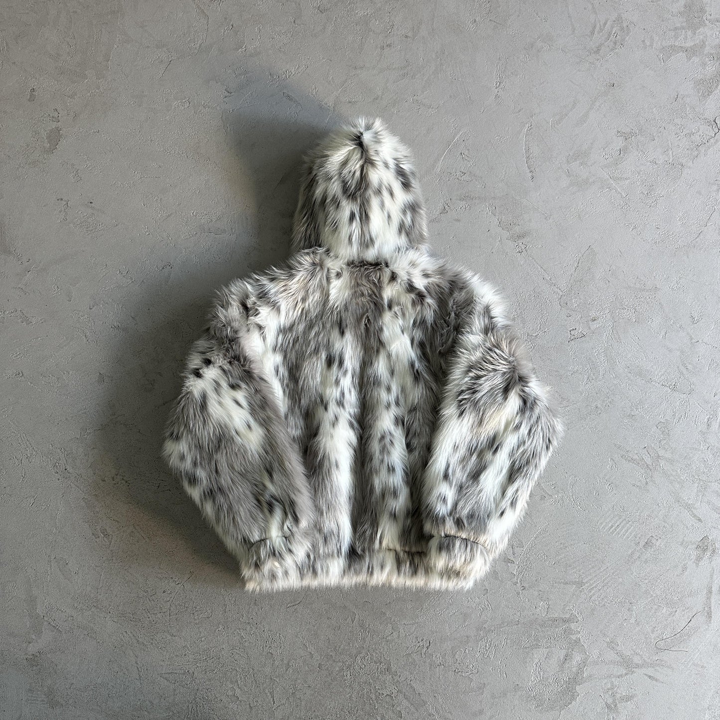 Veste à Capuche en Fourrure Corteiz