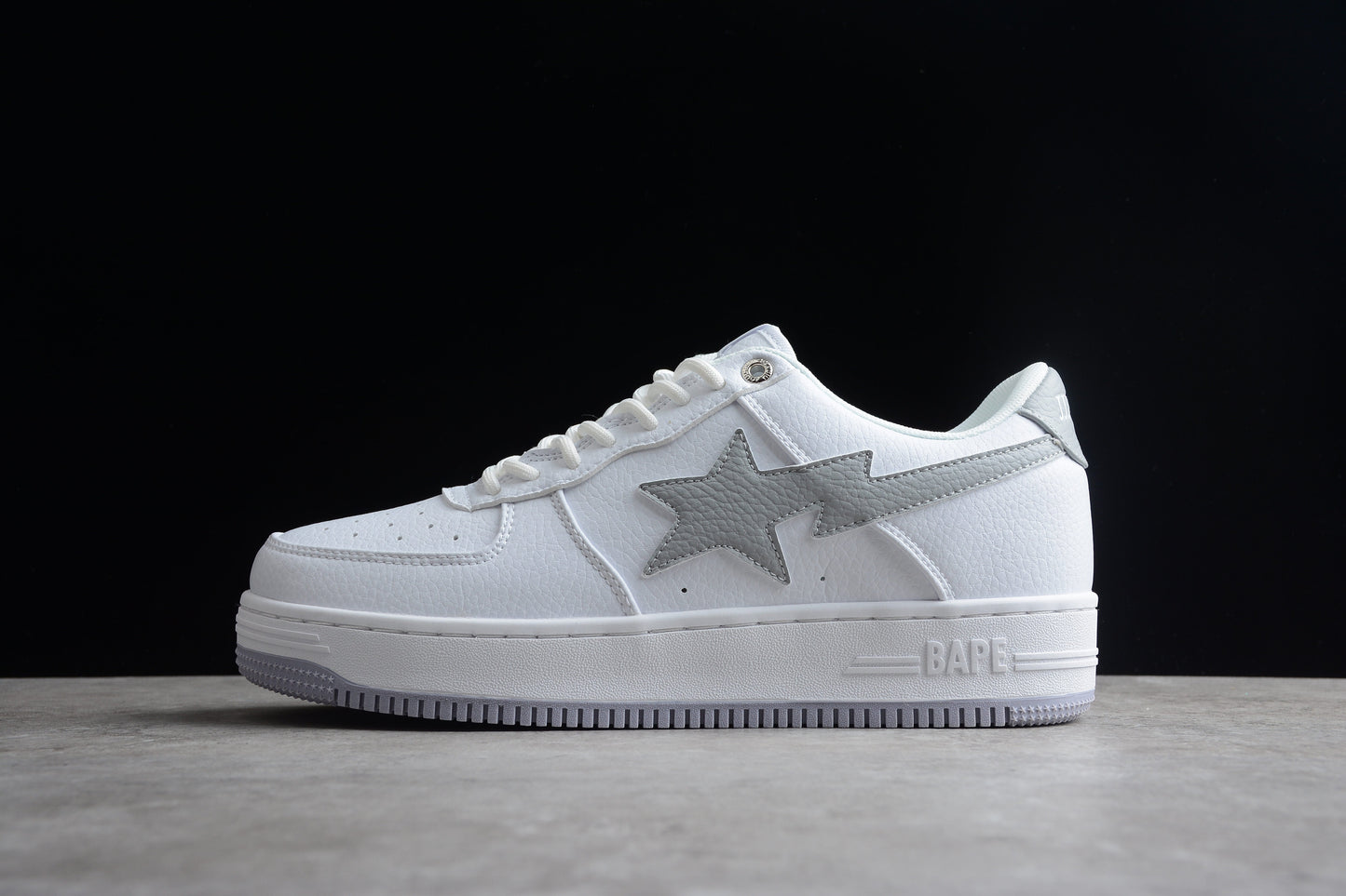 Bape Sta JJJJound Gris et Blanc