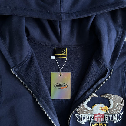 Sweat à capuche Corteiz imprimé tridimensionnel aigle