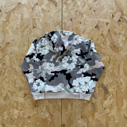Denim Tears Sweat à capuche zippé camouflage 1:1 4+