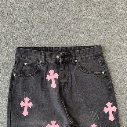 Pantalon en jean Chrome Hearts