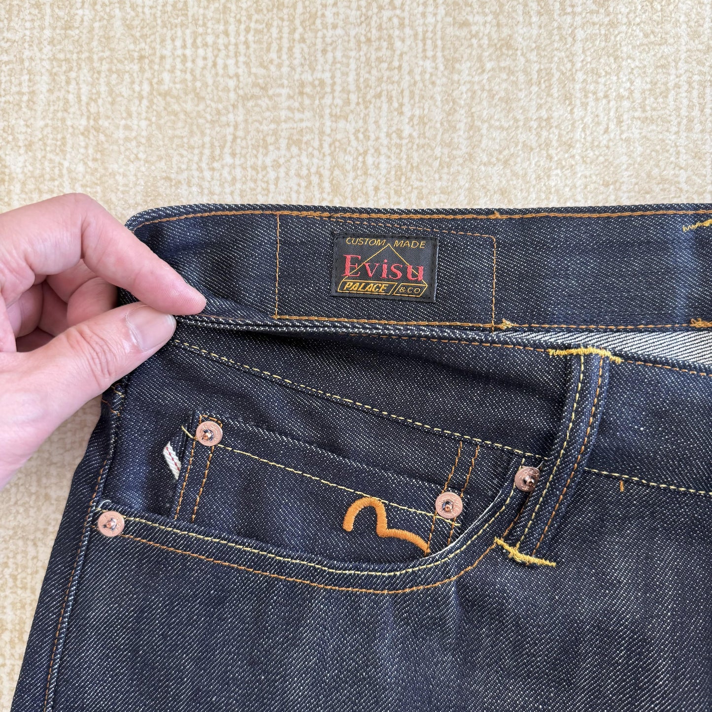 Shorts Evisu x Palace 2+
