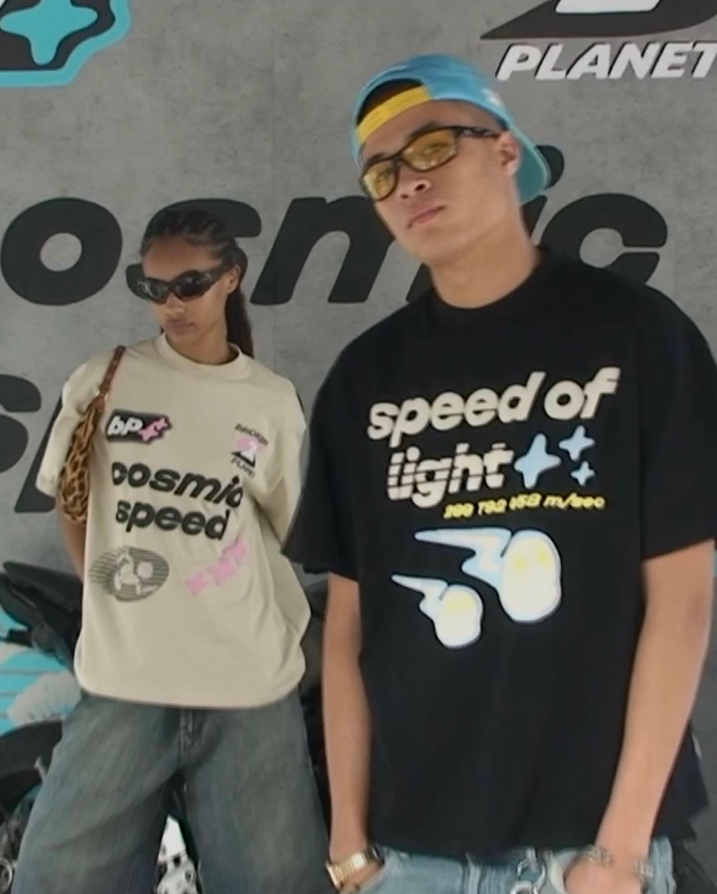 T-Shirt "Broken P Speed Of Light"