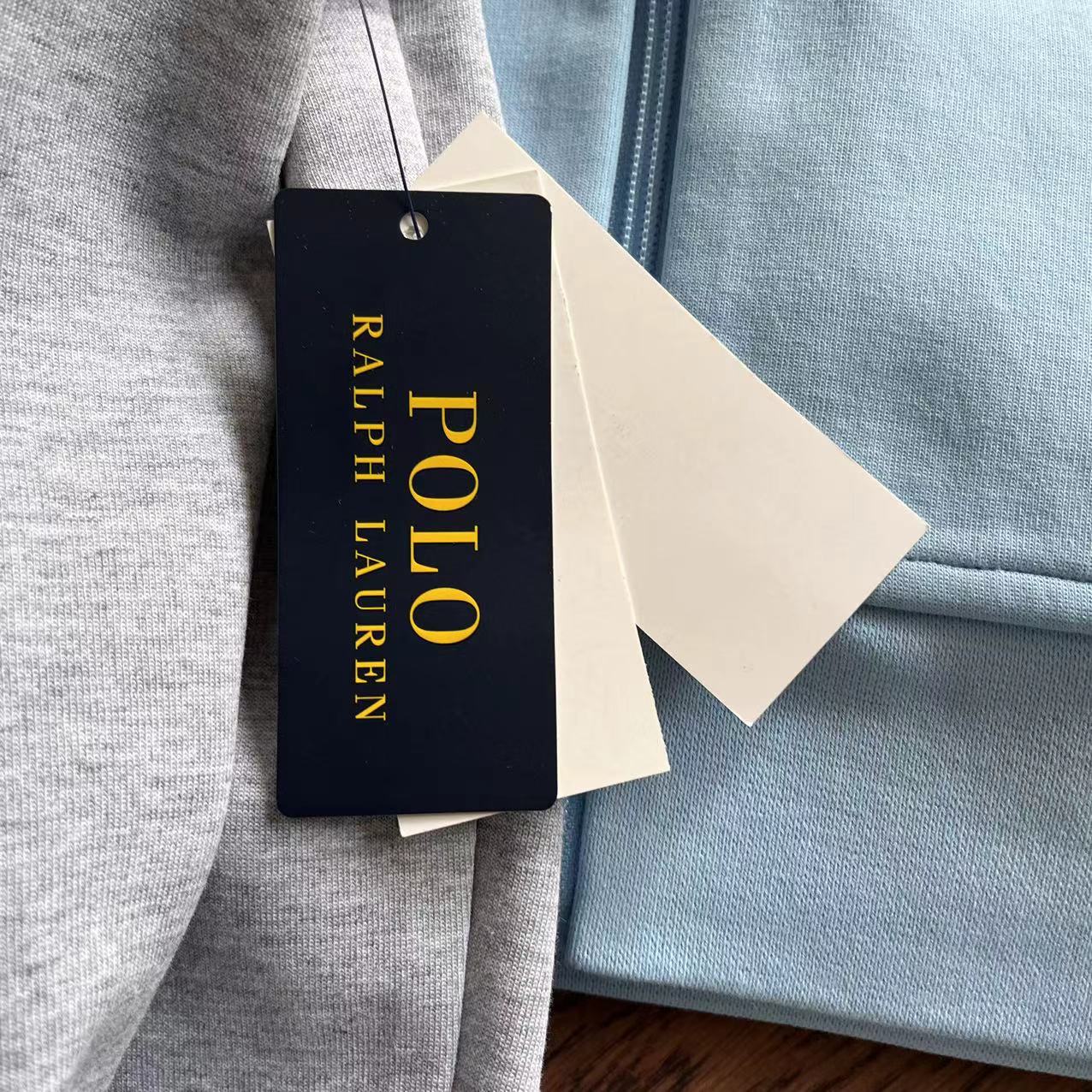 Nouveau sweat à capuche zippé basique Ralph Lauren