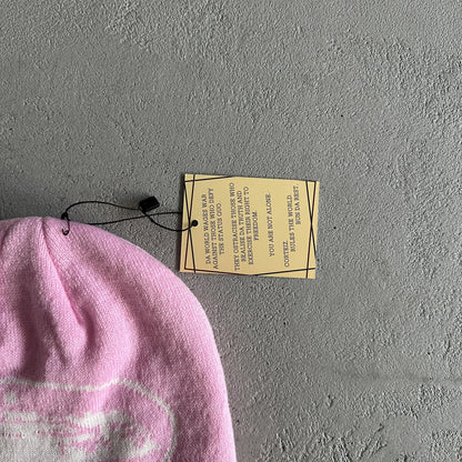 Bonnet Demon Corteiz - Chapeau Beige