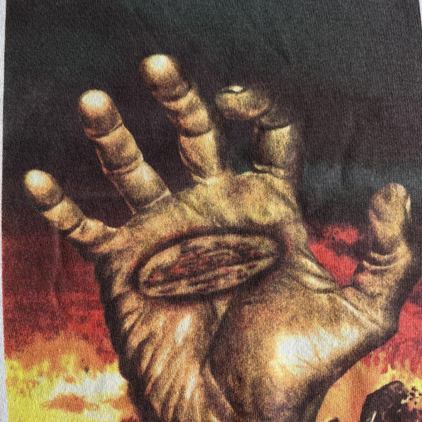 T-shirt blanc Corteiz Hand