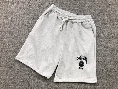 Short Bape x Stussy 19+