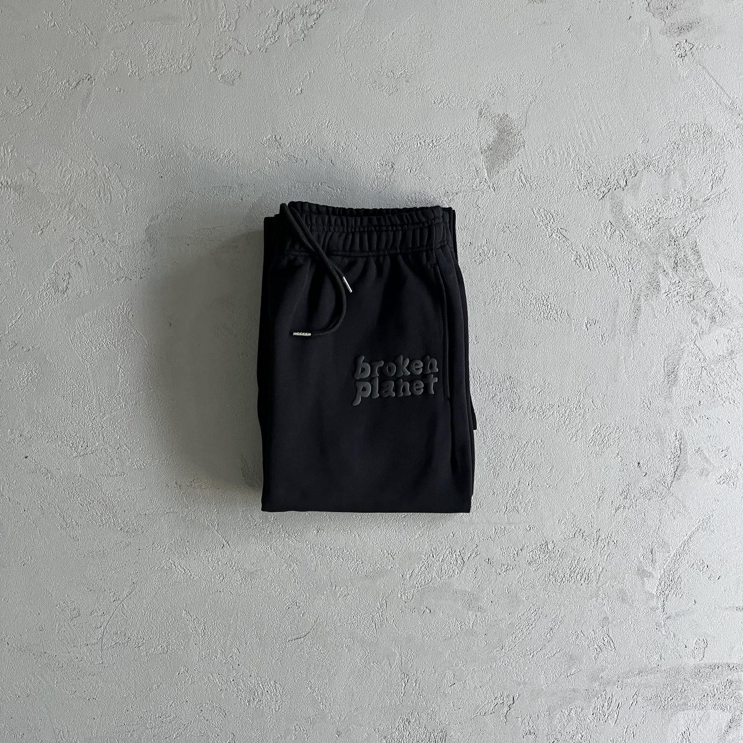 Pantalon de survêtement coupe droite Broken P noir