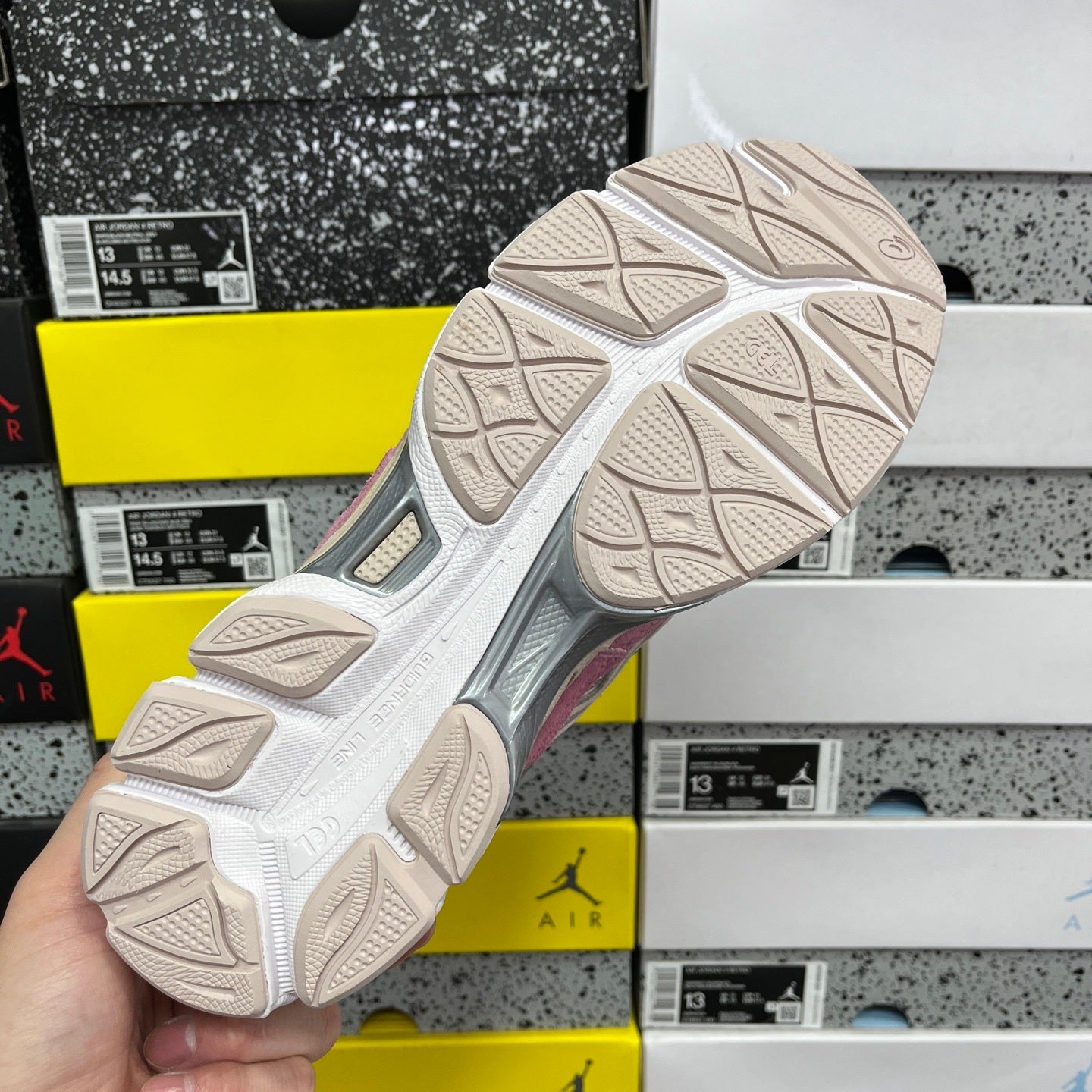 ASICS Gel-NYC Crème et Beige Minéral
