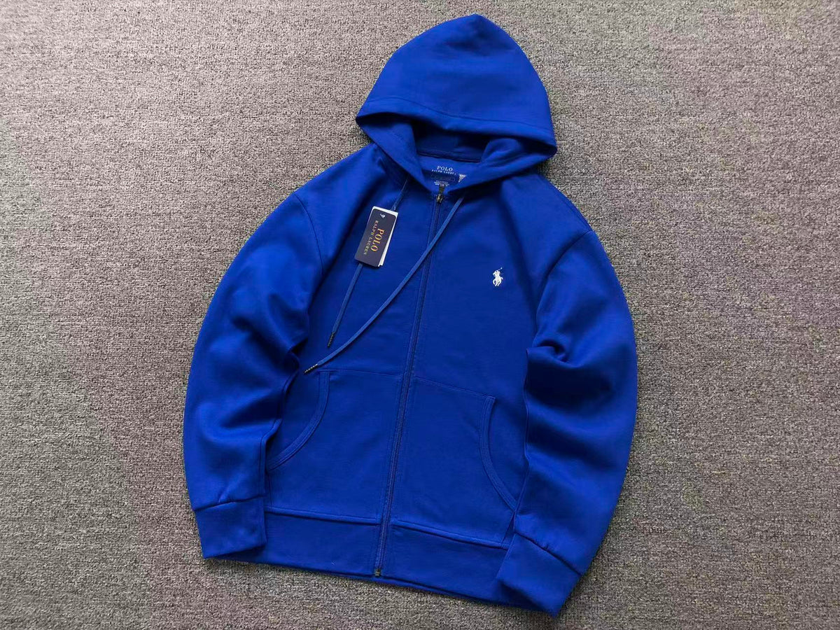 Felpa con cappuccio e zip basic Ralph Lauren