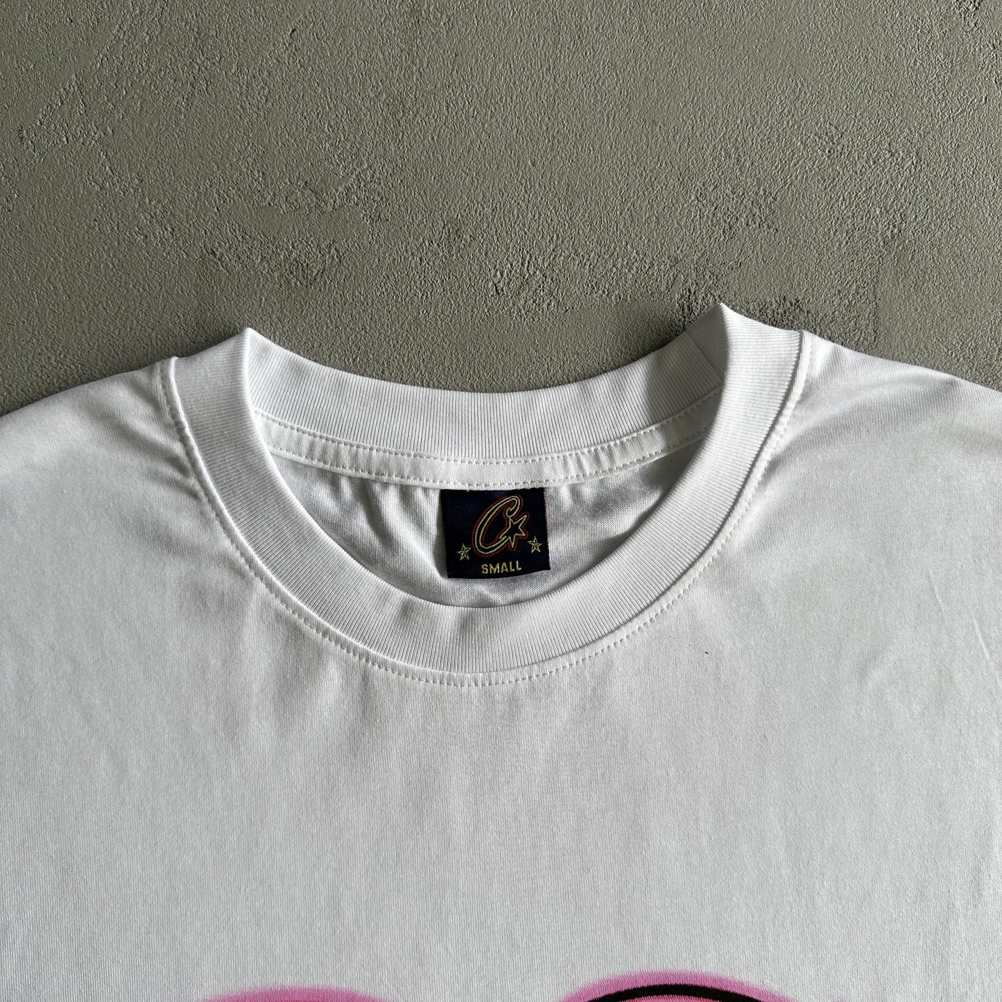 T-shirt Cœur Rose Corteiz