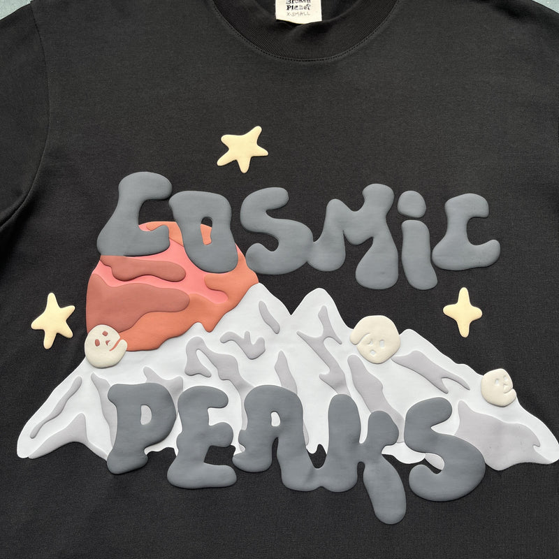 Broken Planet Cosmic peaks Tshirt