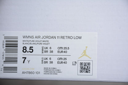 Air Jordan 11 Low "Pure Violet"